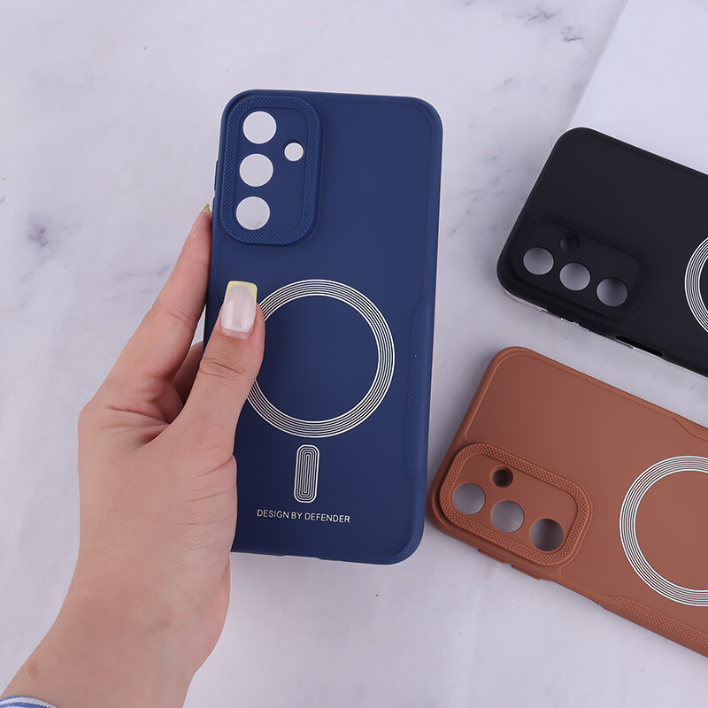 قاب ژله ای Design By Defender سامسونگ Galaxy A16 4G / A16 5G طرح مگ سیف محافظ لنزدار