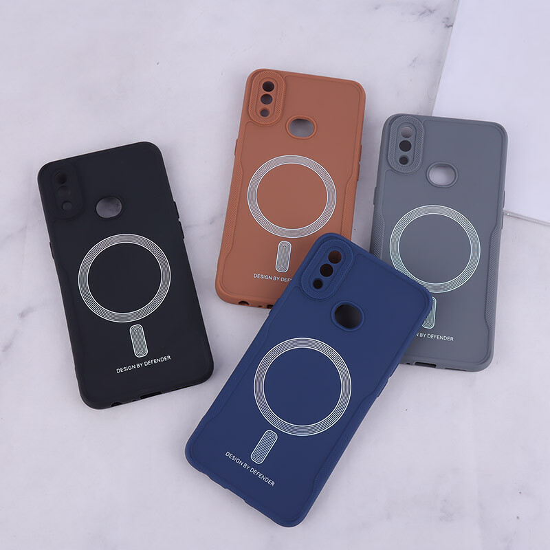 قاب ژله ای Design By Defender سامسونگ Galaxy A10s طرح مگ سیف محافظ لنزدار