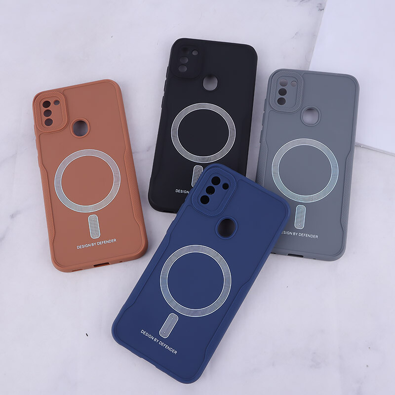 قاب ژله ای Design By Defender سامسونگ Galaxy A11 / M11 طرح مگ سیف محافظ لنزدار