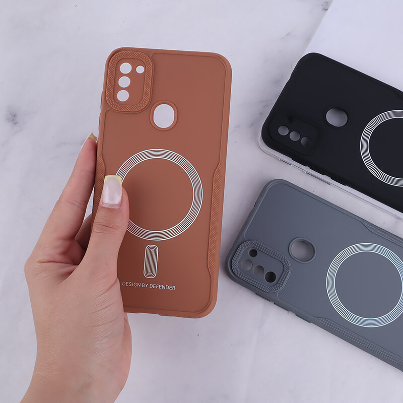 قاب ژله ای Design By Defender سامسونگ Galaxy A11 / M11 طرح مگ سیف محافظ لنزدار