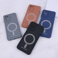 قاب ژله ای Design By Defender سامسونگ Galaxy A12 / M12 طرح مگ سیف محافظ لنزدار