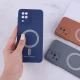 قاب ژله ای Design By Defender سامسونگ Galaxy A12 / M12 طرح مگ سیف محافظ لنزدار