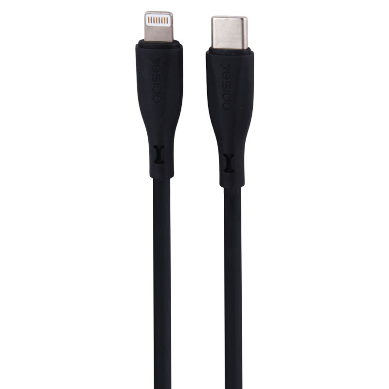 کابل تبدیل فست شارژ Yesido CA151 Type-C to Lightning PD 20W 1m