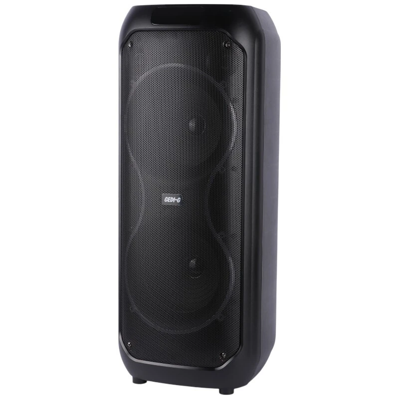 اسپیکر چمدانی بلوتوثی GEDI-G GD-2801 + میکروفون و ریموت کنترل
