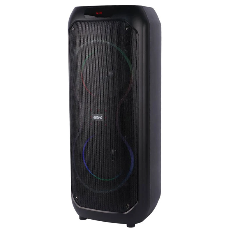 اسپیکر چمدانی بلوتوثی GEDI-G GD-2801 + میکروفون و ریموت کنترل