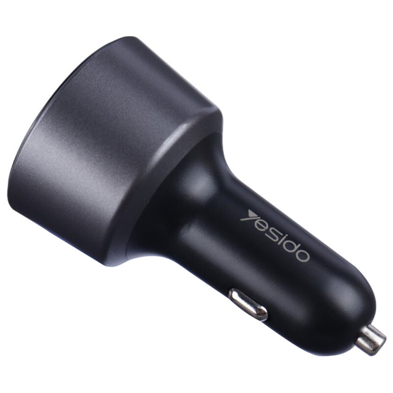 شارژر فندکی فست شارژ Yesido Y59 5A QC3.0 PD 100W