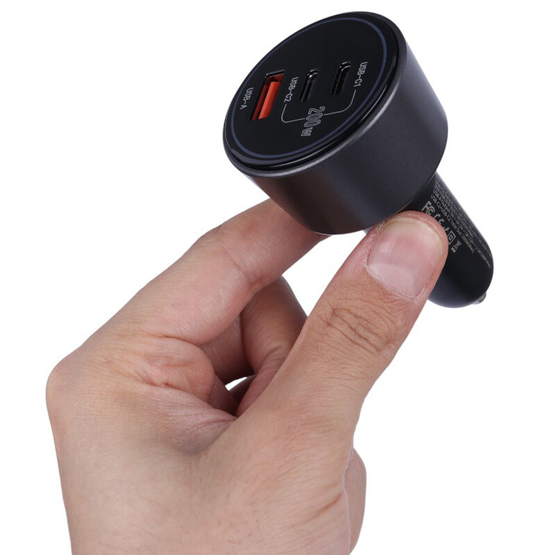 شارژر فندکی فست شارژ Yesido Y59 5A QC3.0 PD 100W