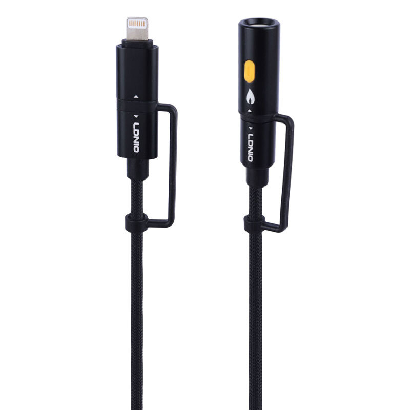 کابل تبدیل فست شارژ Ldnio LC20 65W 1.2m