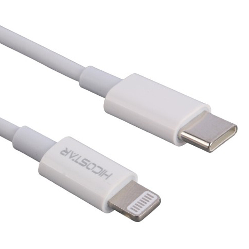 کابل تبدیل فست شارژ Hicostar HS-66i Type-C To Lightning PD 20W 1m