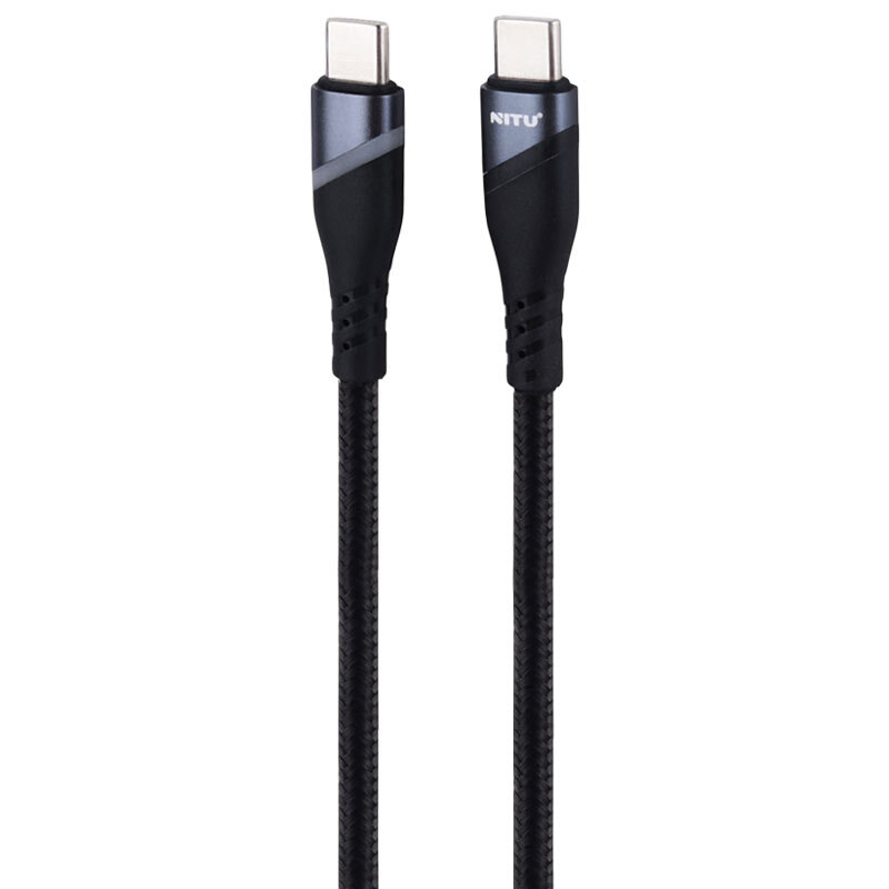 کابل تبدیل فست شارژ Nitu NC340 Type-C to Type-C 1m