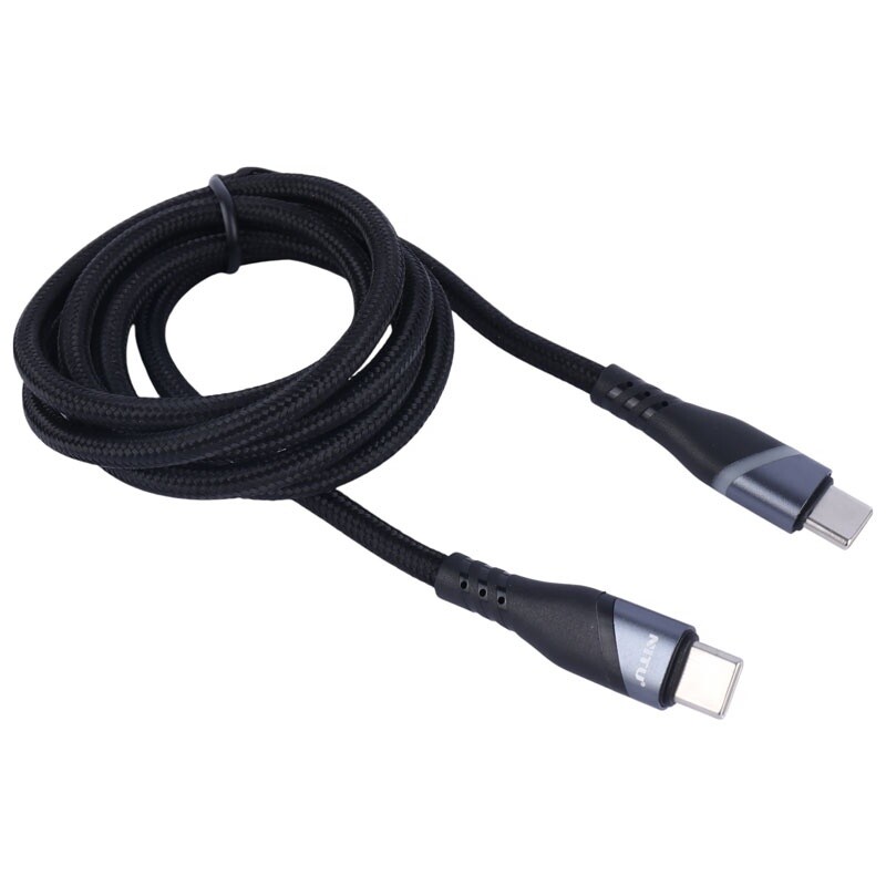 کابل تبدیل فست شارژ Nitu NC340 Type-C to Type-C 1m