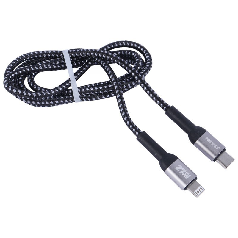 کابل تبدیل فست شارژ Nitu NC328 Type-C To Lightning 27W 1m