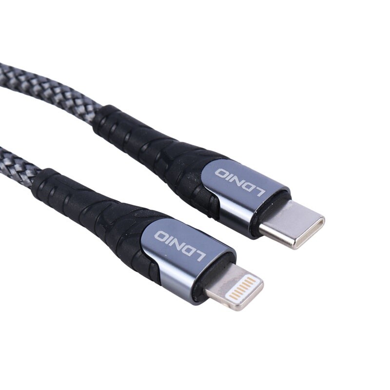 کابل تبدیل فست شارژ Ldnio LC112 Type-C To Lightning PD 30W 2m
