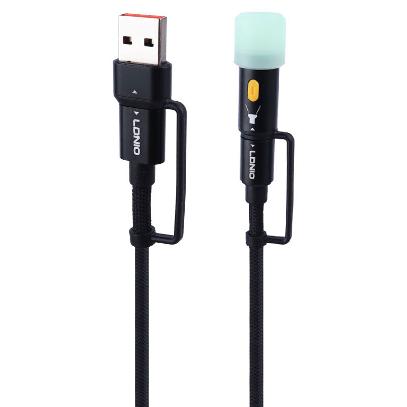 کابل تبدیل فست شارژ Ldnio LC17 65W 1.2m