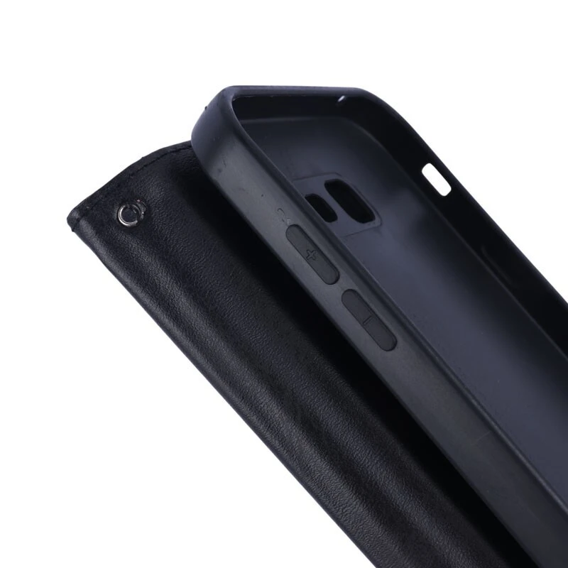 کیف چرمی مگنتی سامسونگ Galaxy A7 2017 محافظ لنزدار