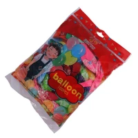 بادکنک 12 اینچ گل دار بسته 100 عددی