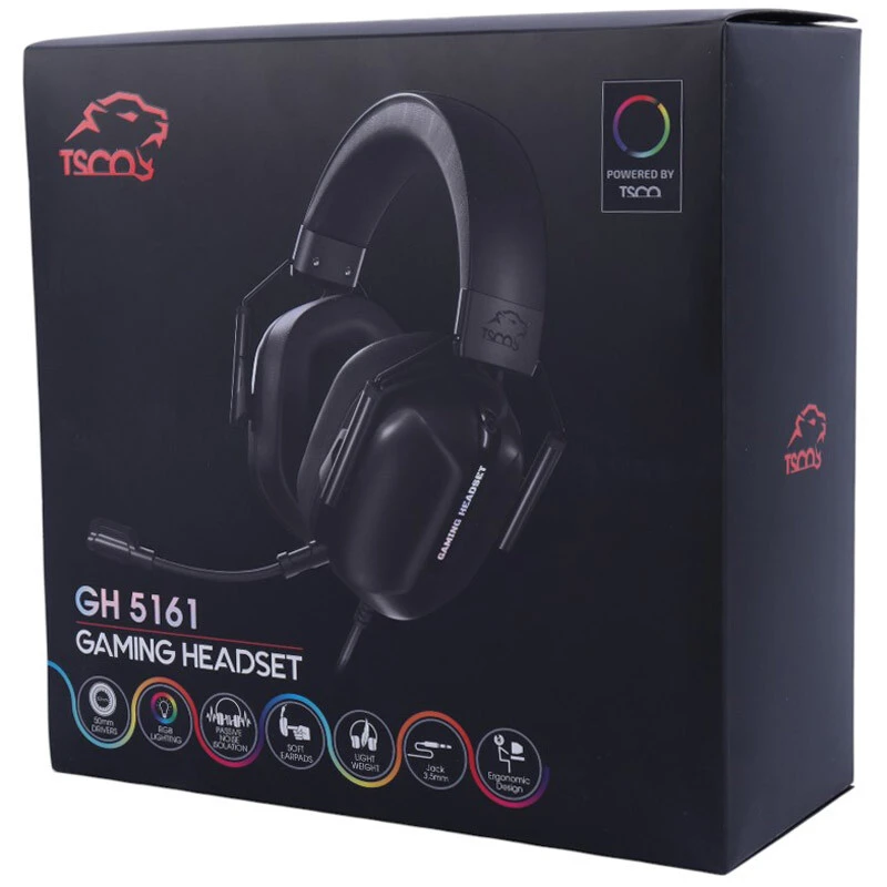 هدست گیمینگ سیم دار TSCO GH 5161
