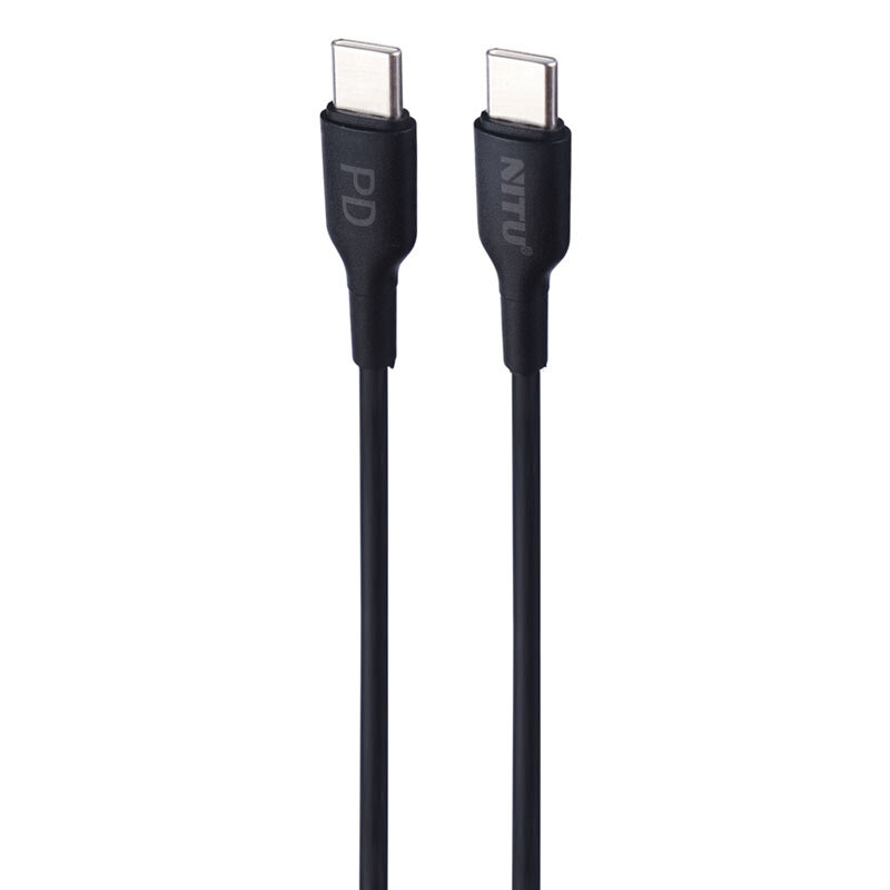 شارژر فندکی فست شارژ Nitu NDC14 3A QC3.0 PD 25W + کابل تایپ سی