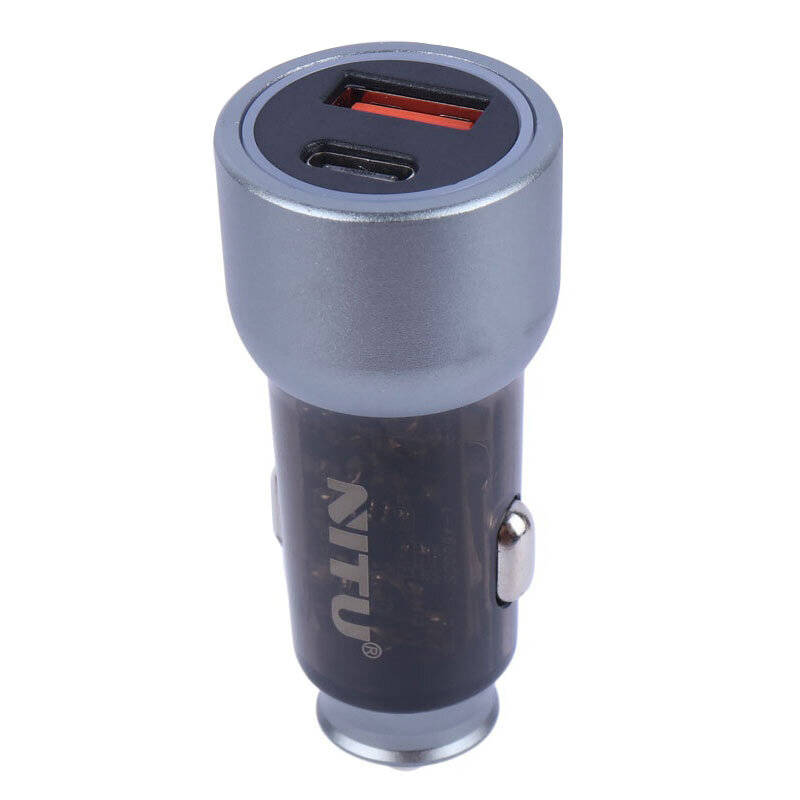 شارژر فندکی فست شارژ Nitu NDC31 3A QC PD 30W