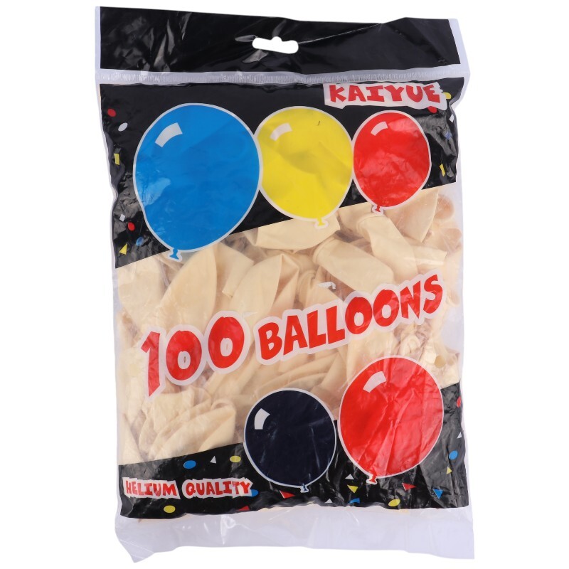 بادکنک 12 اینچ Kaiyue بسته 100 عددی