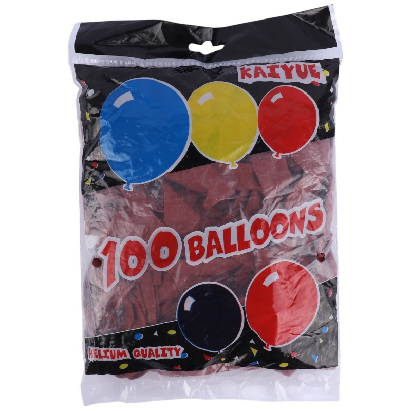 بادکنک 12 اینچ Kaiyue بسته 100 عددی