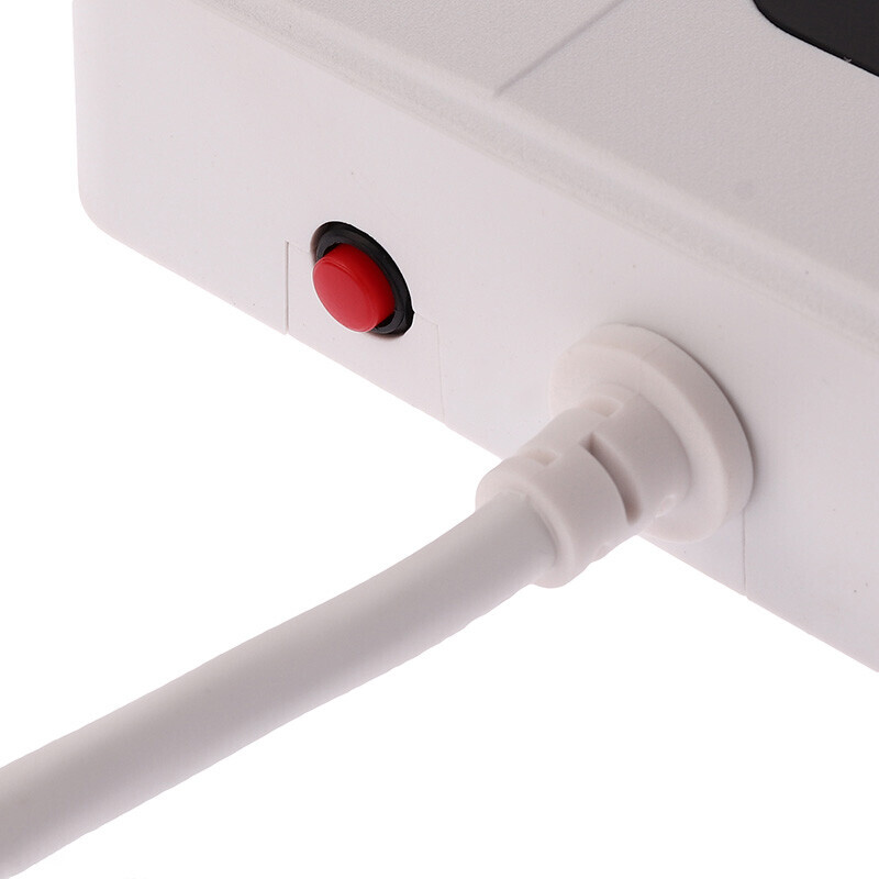 چند راهی 6 خانه برق هایکو استار HS-PS320 با کابل 2 متری + شارژر USB و Type-C