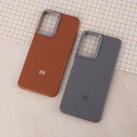 قاب چرمی ژله ای Leather شیائومی Redmi Note 12 Pro 4G لوگو متال
