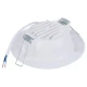 پنل بک لایت توکار گرد 8 وات پرتو درخشان GCC 3IN1
