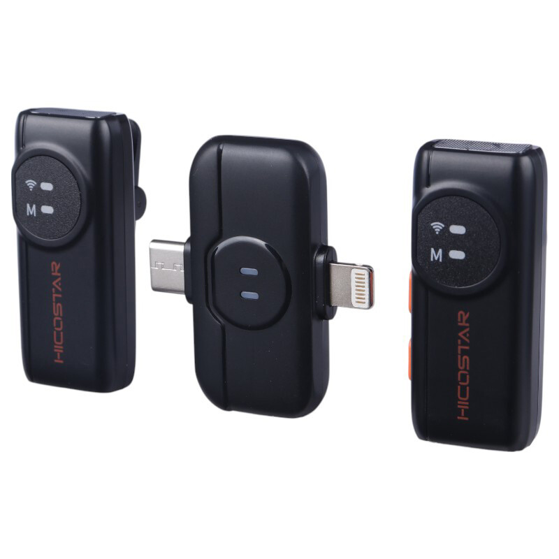 میکروفون یقه ای بی سیم Hicostar HS-MC520 Type-C / Lightning