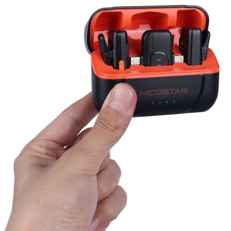 میکروفون یقه ای بی سیم Hicostar HS-MC520 Type-C / Lightning