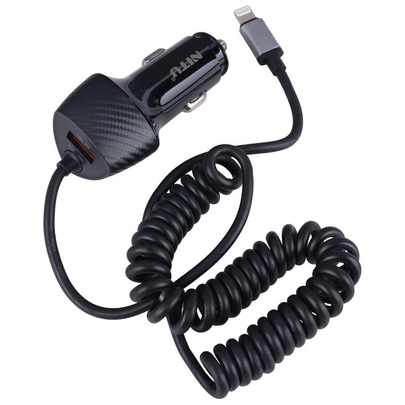 شارژر فندکی فست شارژ Nitu NDC26 3A QC3.0 PD 20W