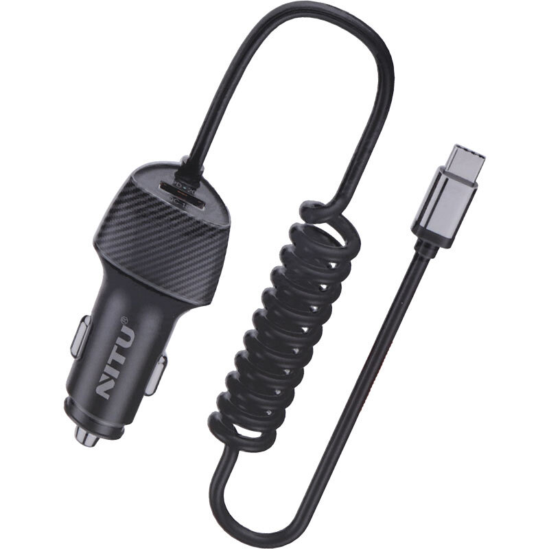 شارژر فندکی فست شارژ Nitu NDC25 3A QC3.0 PD 20W