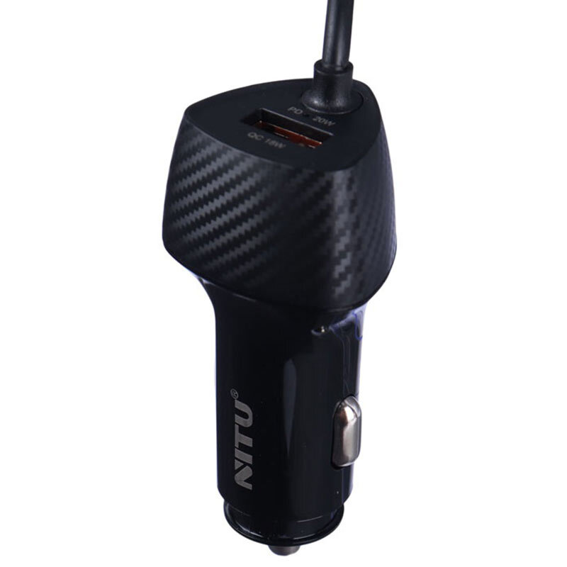 شارژر فندکی فست شارژ Nitu NDC25 3A QC3.0 PD 20W