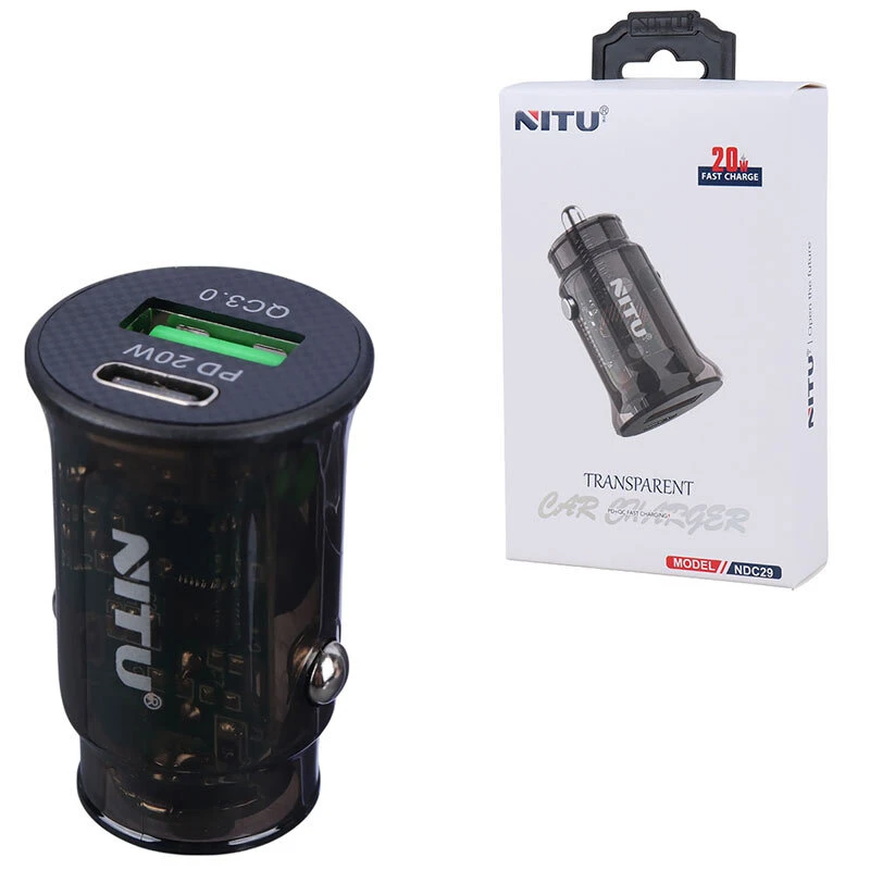 شارژر فندکی 20 وات نیتو NDC29