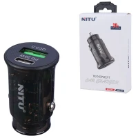 شارژر فندکی فست شارژ Nitu NDC29 3A QC3.0 PD 20W