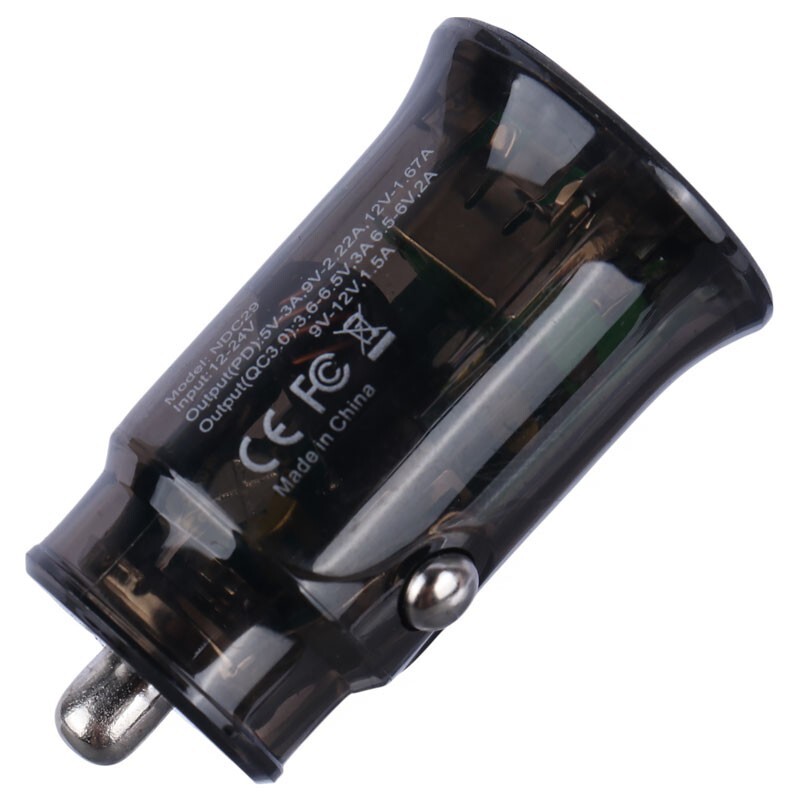 شارژر فندکی فست شارژ Nitu NDC29 3A QC3.0 PD 20W