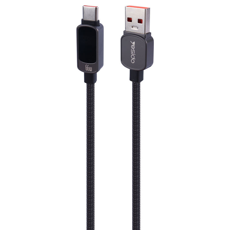 کابل تایپ سی فست شارژ Yesido CA128C 66W 1.2m