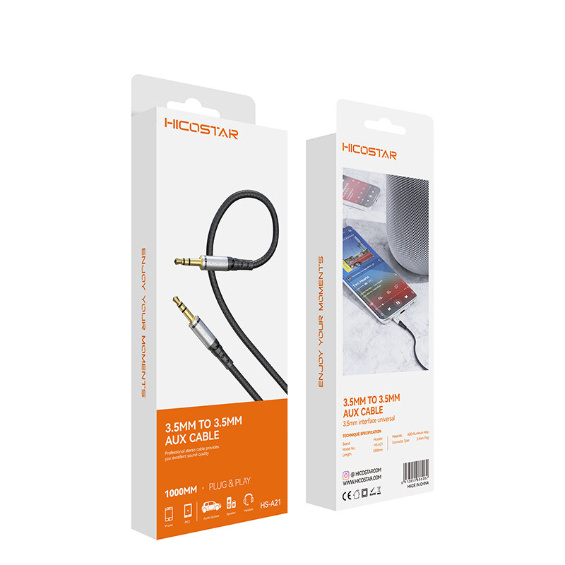 کابل AUX هایکو استار HS-A21 طول 1 متر