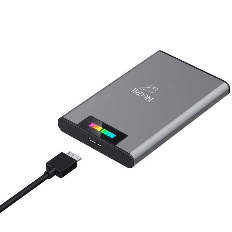 هارد اکسترنال نتپیل NetPil Linstorage 500GB + هدیه کیف هارد