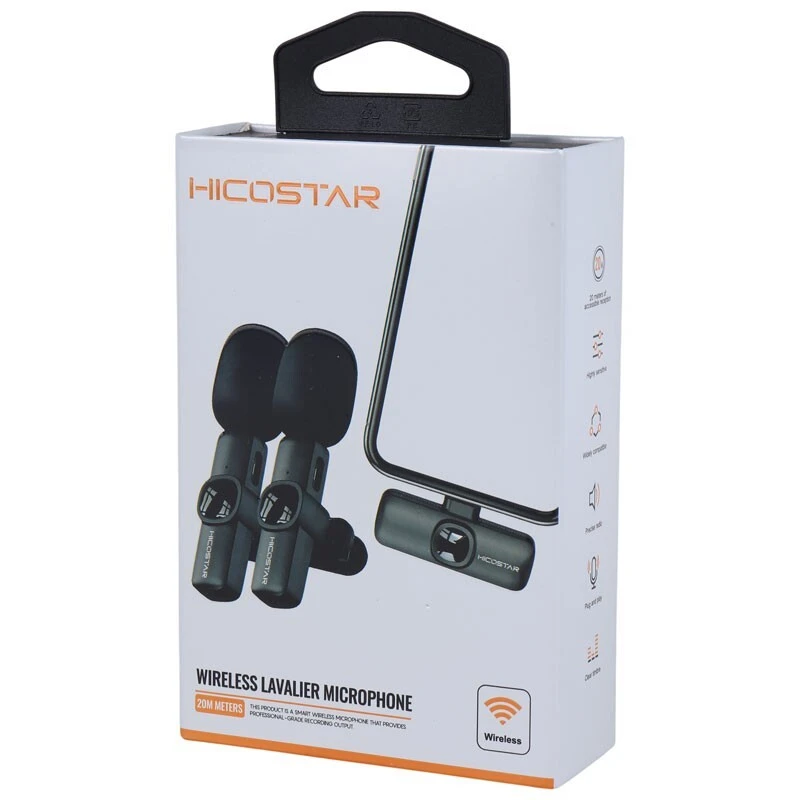 میکروفون یقه ای بی سیم Hicostar HS-MC521c