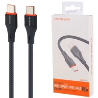 کابل تبدیل فست شارژ Hicostar HS-109C-C Type-C to Type-C PD 65W 1m