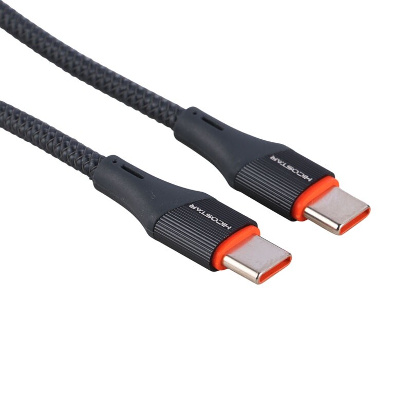کابل تبدیل فست شارژ Hicostar HS-109C-C Type-C to Type-C PD 65W 1m