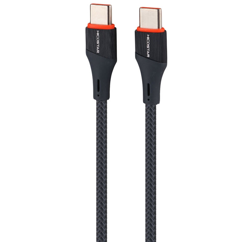 کابل تبدیل فست شارژ Hicostar HS-109C-C Type-C to Type-C PD 65W 1m