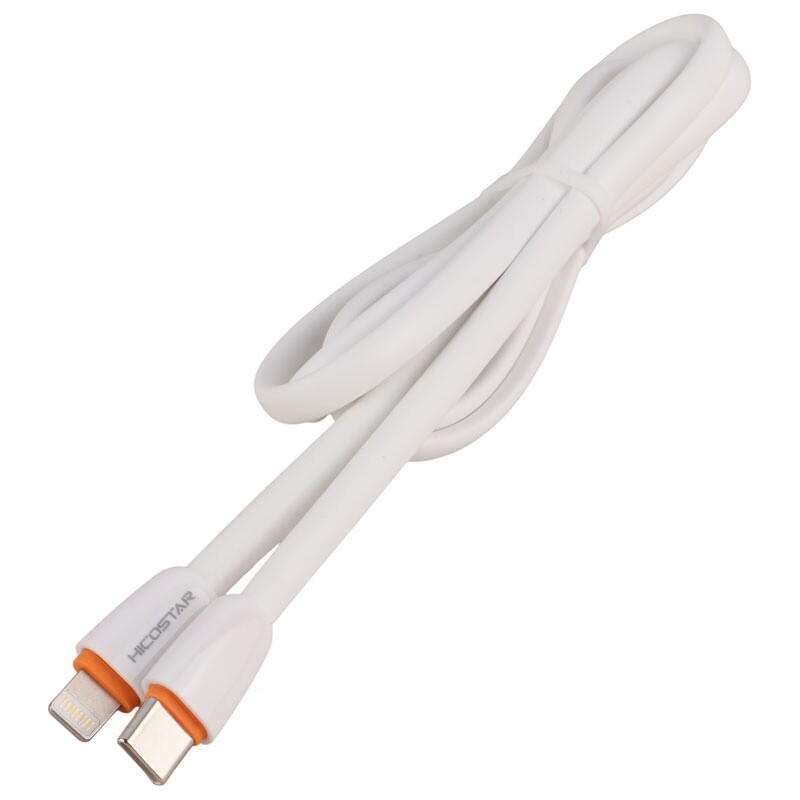 کابل تبدیل فست شارژ Hicostar HS-130C-L Type-C To Lightning PD 27W 1m