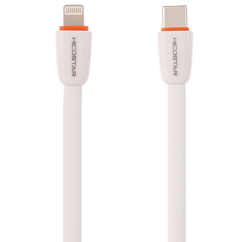 کابل تبدیل فست شارژ Hicostar HS-130C-L Type-C To Lightning PD 27W 1m