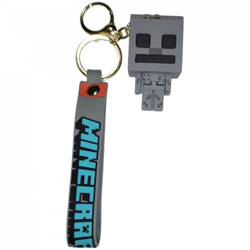 جاکلیدی سیلیکونی طرح Iron Golem Mincraft