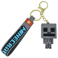 جاکلیدی سیلیکونی طرح Iron Golem Mincraft
