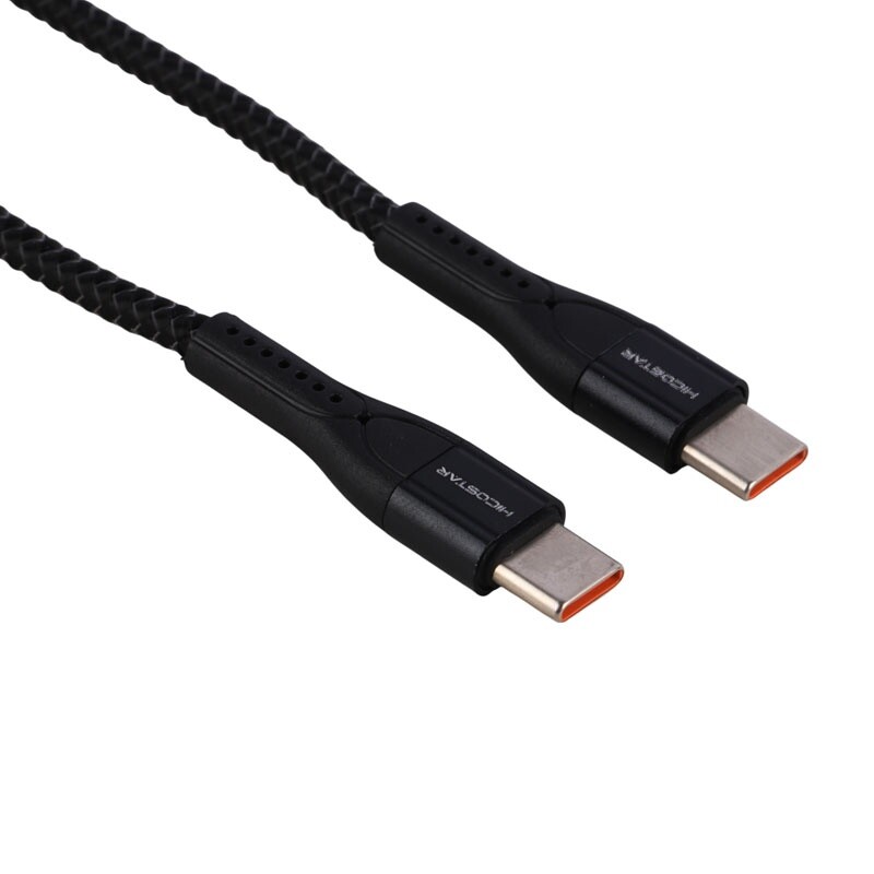 کابل تبدیل فست شارژ Hicostar HS-59C-C Type-C To Type-C PD 20W 1m