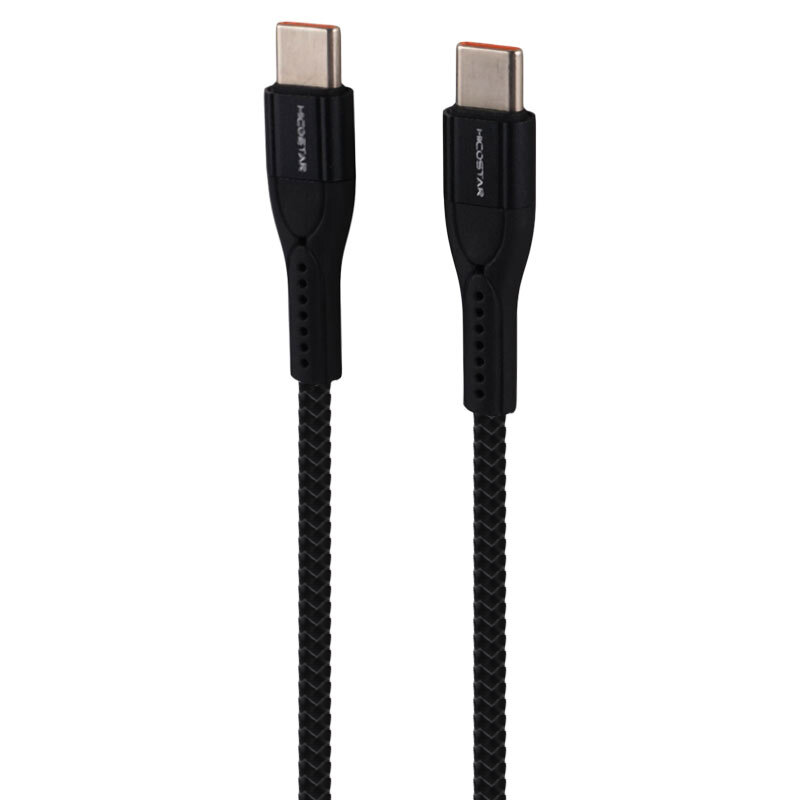کابل تبدیل فست شارژ Hicostar HS-59C-C Type-C To Type-C PD 20W 1m