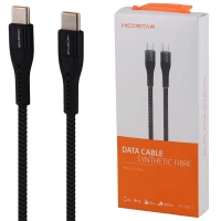 کابل تبدیل فست شارژ Hicostar HS-59C-C Type-C To Type-C PD 20W 1m